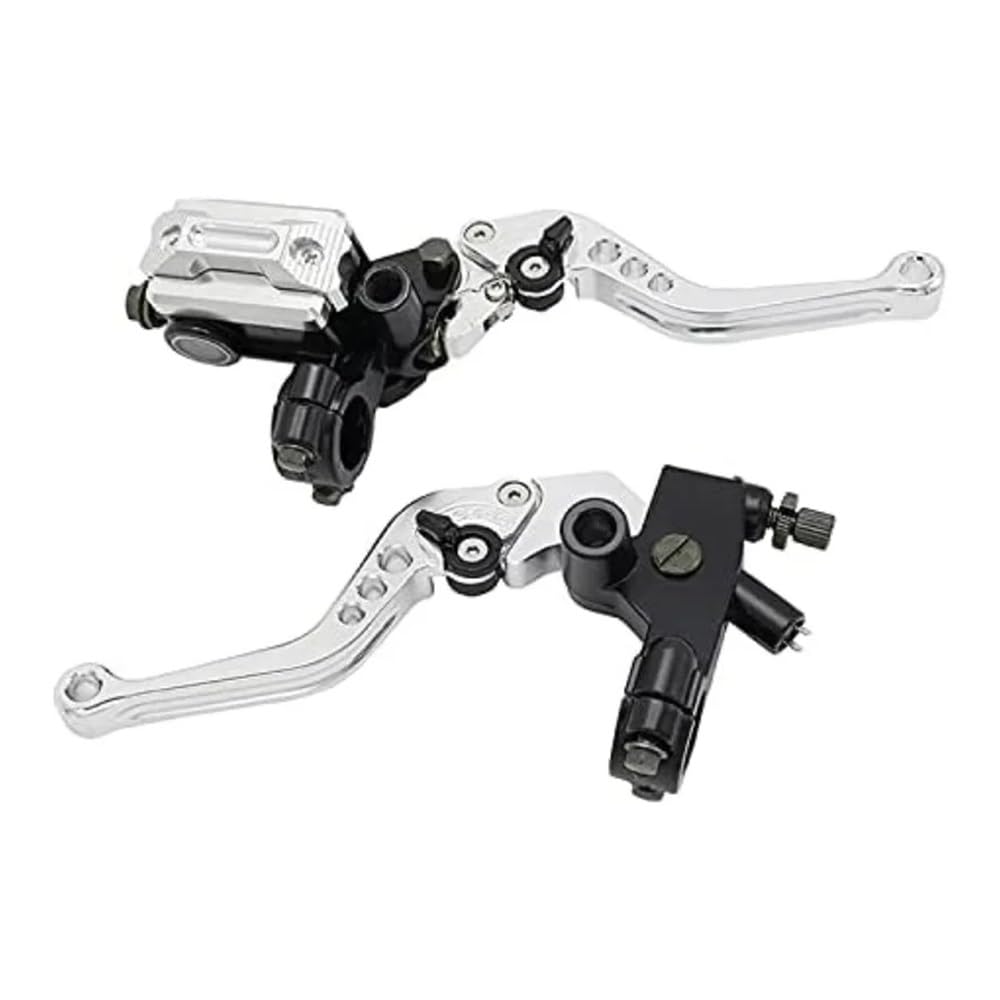 VHHDSshso Motorcycle Clutch Brake Lever Universal Motorcycle Brake Master Cylinder 22MM Hydraulic Clutch Levers Adjustment Handle for Ho&nda for Ya&maha