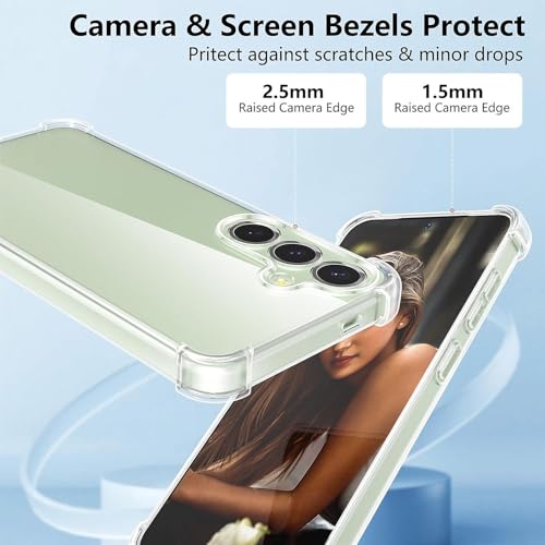 Image of BOXXO Flexible Back Cover for Samsung Galaxy S25 5G | Back Cover Transparent Clear Shockproof Case Four Corner Protection | Slim Protective Mobile Phone Cover for Samsung Galaxy S25 5G