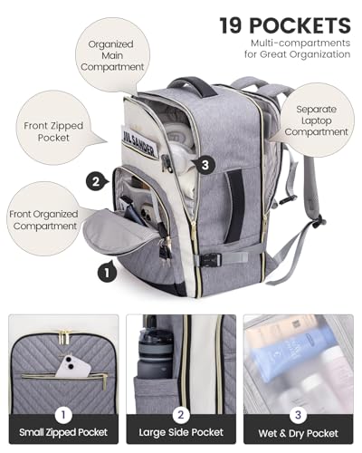 Save 50% on LOVEVOOK 40L Travel Backpack for Women - Image 5