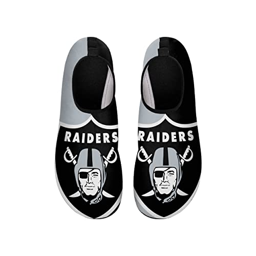 Image of FOCO NFL Mens Nflteam Logo Barefoot Beach Pool Quick-Dry Aqua Yoga Water Shoes