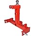 Titan Attachments 3 Point Gooseneck Tractor Trailer Hitch (Red, Frame Only)