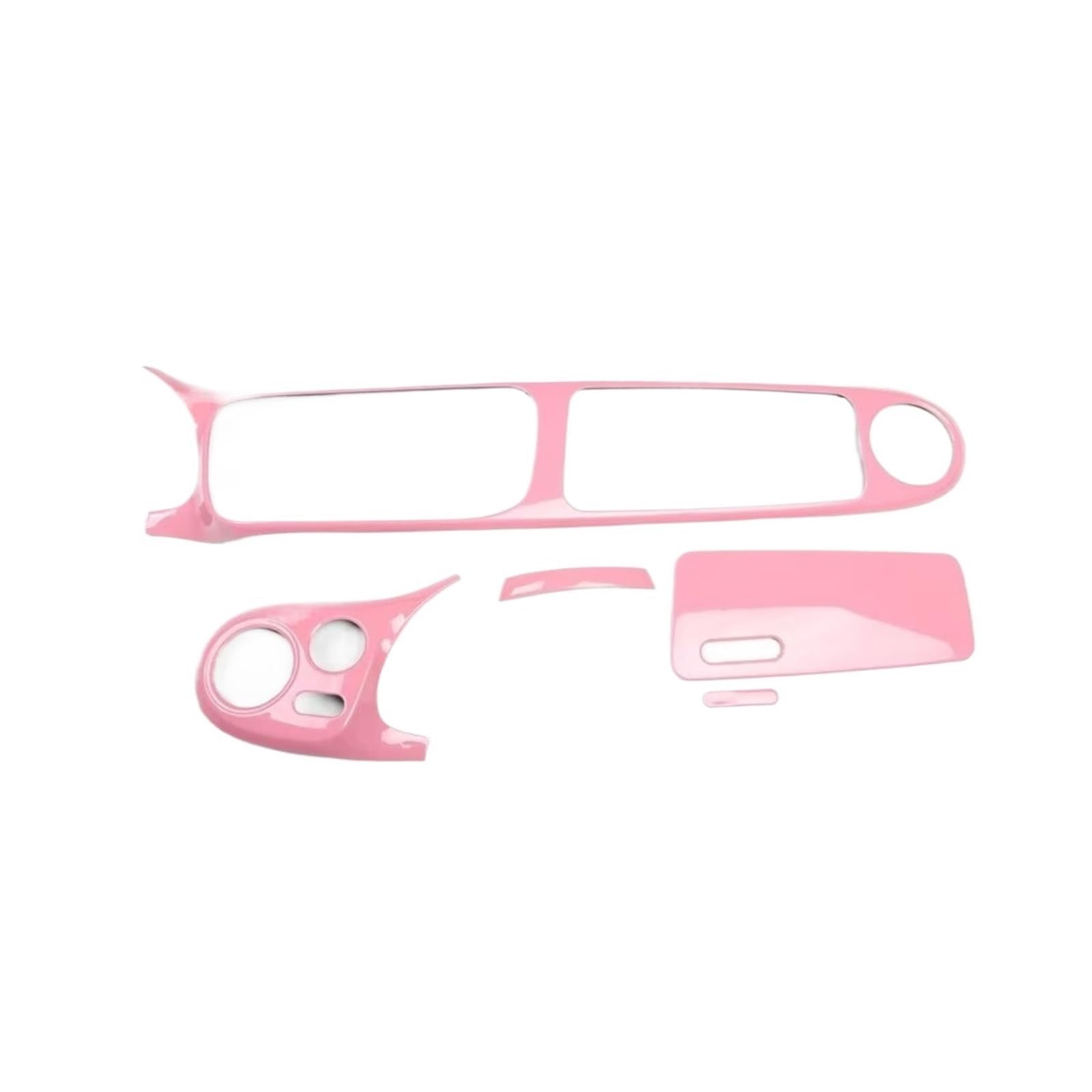 QBKGMEWCA Car Gear Shift Panel Cover Decoration Sticker Compatible for Beetle 12-19 Modification Accessories(Type13)