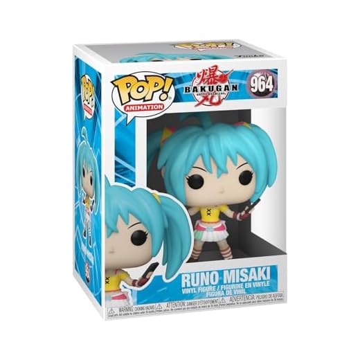 Funko Pop! Animation: Bakugan - Runo - Figura de Vinilo Coleccionable - Idea de Regalo- Mercancia Oficial - Juguetes para Niños y Adultos - Anime Fans - Muñeco para Coleccionistas y Exposición