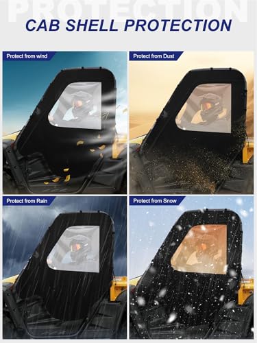 ZIDIYORUO UTV Soft Cab Enclosure