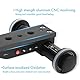 Goshyda Kamera Video Auto Dolly, PPL-06S Pro 90-Grad-Schwenkaufnahme Motorisierter Schienenschieber Dolly Auto mit Fernbedienung, 5-Geschwindigkeitseinstellung, für DSLR-Kamera, Smartphones