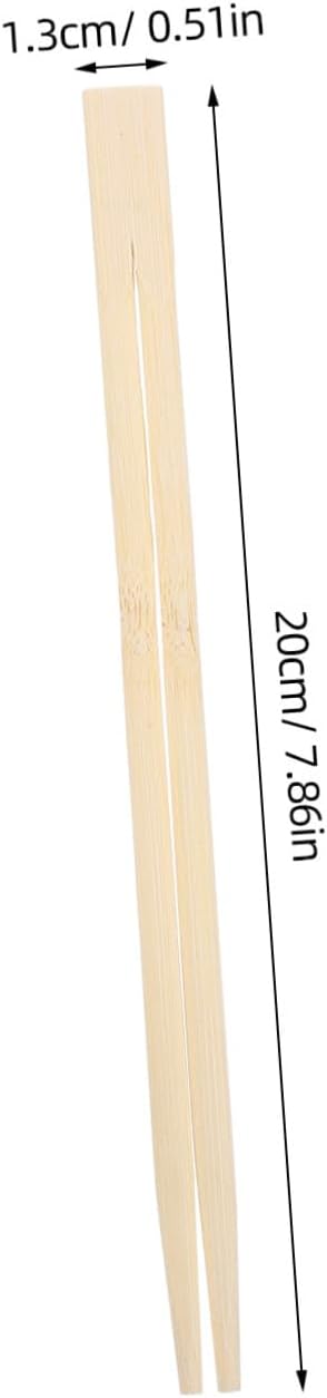 300 Pairs Disposable Chopsticks Individually Wrapped Single Use Chopsticks for Sushi, Noodles, Asian Food Catering and Takeout