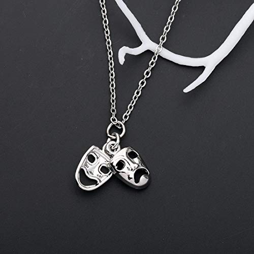 Mysomy - Orecchini pendenti a tema teatrale, a