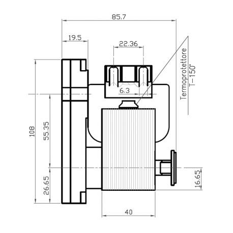 KENTA K9117153 Moteur à engrenages pour poêle à granulés 5 tr/min Arbre de 8,5 mm moteur pour chargement à granulés