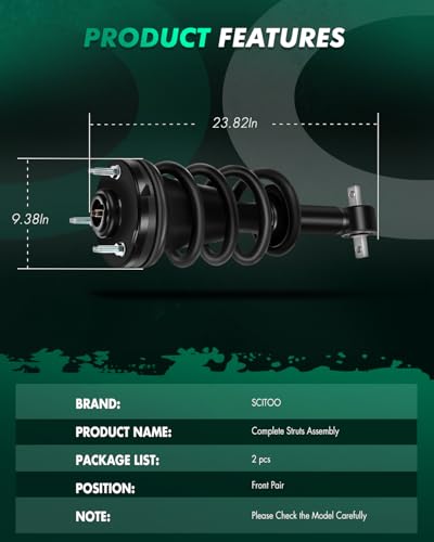 Image of SCITOO Front Strut Assembly for Silverado 1500,for Sierra 1500