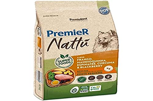 PremieR Pet Nattu Ração Seca para Cães Adultos Porte Pequeno Sabo...