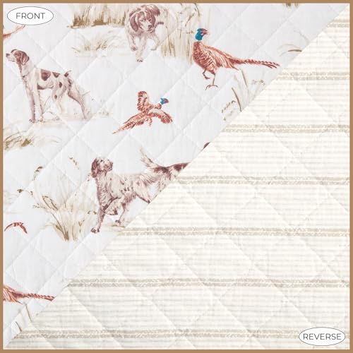 Image of Paseo Road Hunt Life Cotton Quilt Set, King Bedding Set with Pillow Shams