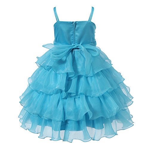 Richie House Girls' Long Dress or Bolero with Pearls Size 3-12Y RH09182