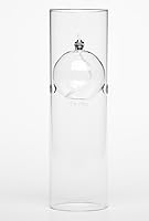 Vista 8 de Firefly Moderna lámpara de aceite de vidrio transparente Transcend, elegante lámpara recargable, ideal para uso en interiores y exteriores, 8-3/8