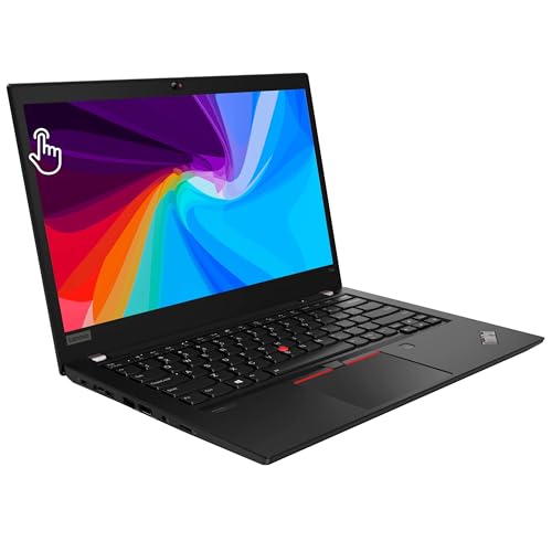Image of Lenovo Thinkpad T14 Gen 2 14 inch Touchscreen Laptop, i5 1145G7 2.6Ghz, 16GB DDR4, 256GB NVMe SSD, 1080p Full HD, Thunderbolt 4, HDMI, Webcam, Windows 11 Pro - Black (Renewed)