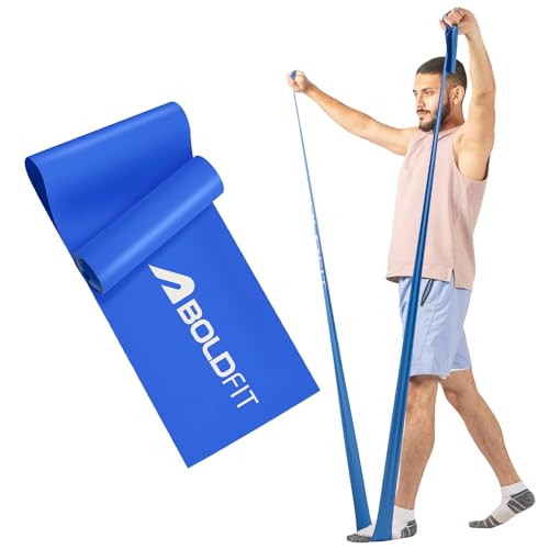 Boldfit Resistance Bands for Workout, Blue, Medium - Image 2