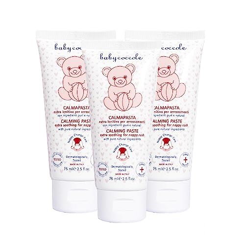 Babyblokjesset met 3 stuks, 20% zinkoxide luiercrème – 3 x 75 ml
