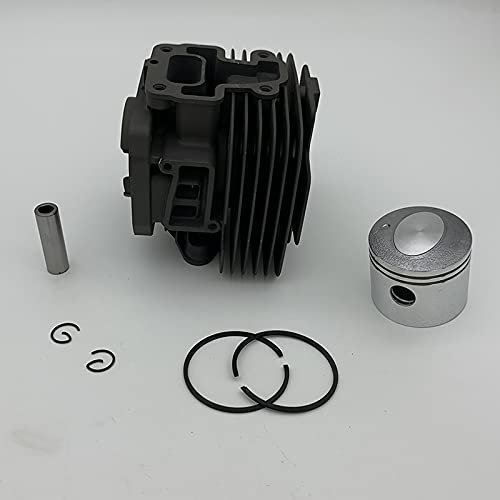 44 MM Cilindro Pistone KIT FIT per Kawasaki TJ53 TJ53E KBL53A KBH53 STRIMMER Soffiatore BRUSHCUTTERS Ricambi