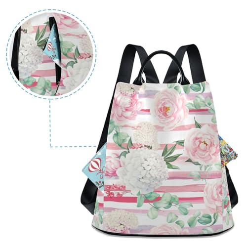 Sac à dos femme fermeture éclair au dos avec poches fonctionnelles pour ranger vos essentiels