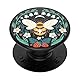 PopSockets : PopGrip - Ausziehbarer Ständer und Griff mit austauschbarem Oberteil für Smartphones und Tablets - Bee Boho