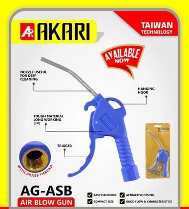 AG-ASB Air Blow Gun with Hanging Hook, Blue, Compact Size, Easy Handling-image-19