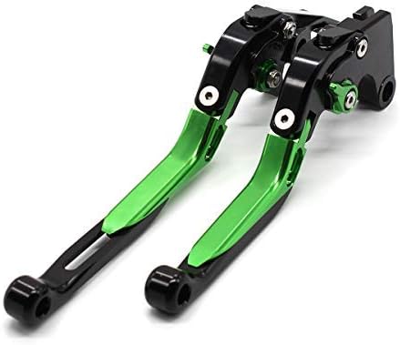 Miniatura 1 de Krace Palancas de embrague de freno ajustables extensibles para motocicleta CNC de aluminio para Kawasaki Z900 Z650 NINJA 650R/ER-6F 2017 2018,