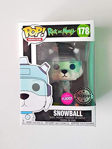 Sale Funko Pop Rick And Morty: Flocked Snowball Collectible Figure, Multicolor
