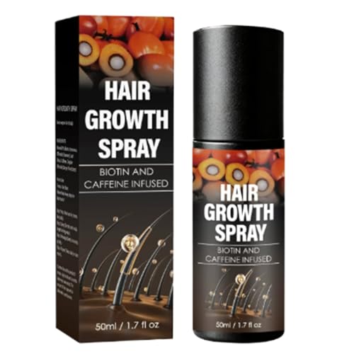 Holdes Spray de fortalecimiento del cabello - 50 ml spray para el cuero cabelludo no graso, solución fortalecedora del cabello - Para hombres, mujeres, adolescentes, adolescentes, esposas