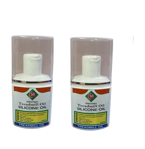 PRISTINO® Pure Silicone Treadmill Lubricant Oil for Belt/High Viscosity I Non Toxic Odor Free (150ml)