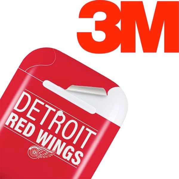 Skinit Decal Audio Skin Compatible with Apple AirPods - Officially Licensed NHL Detroit Red Wings Lineup Design