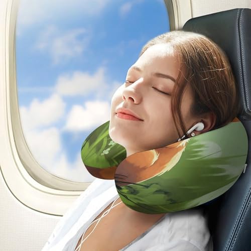 Almohada en U espuma viscoelástica tamaño único miniatura 3