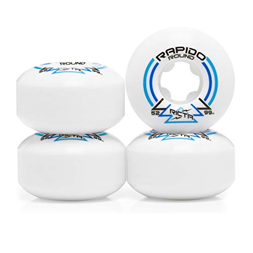 Ricta Rapido Round Wheels White 99A 52mm