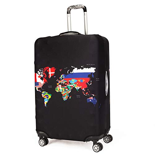 image for Madifennina Spandex Travel Luggage Protector Suitcase Cover Fit 23-32 