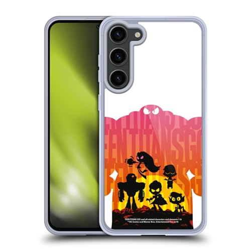 Funda Samsung S23+ anticaídas gel suave soluciona arañazos Teen Titans