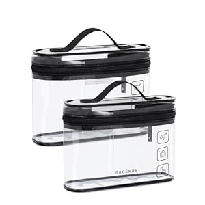 BAGSMART TSA Approved Toiletry Bag,...