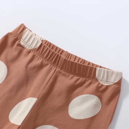 Image of Little Girls Clothes Sets - Cute Sweatshirts Top Shirt & Leggings 2 Piece Kids Fall Winter Outfits Toddler Clothing