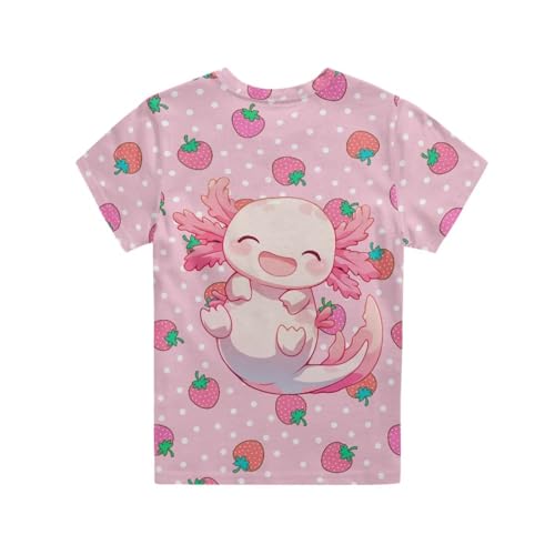 Kids Casual T-Shirt for Boys Girls Tees Top Short Sleeve Shirts 3-16T Pullover Tops Summer Clothes2