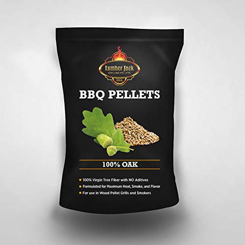 Lumber Jack 100% Oak Wood BBQ Grilling Pellets (10)