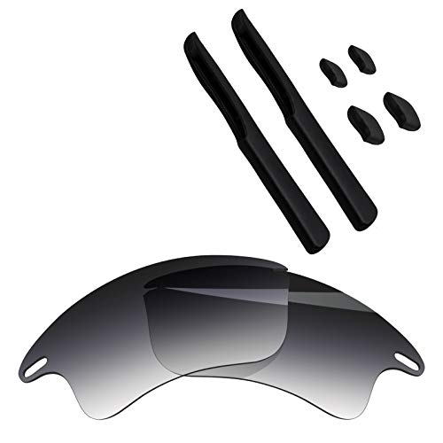 Image of BLAZERBUCK Polarized Replacement Lenses & Sock Kit for Oakley Fast Jacket XL OO9156 Sunglass