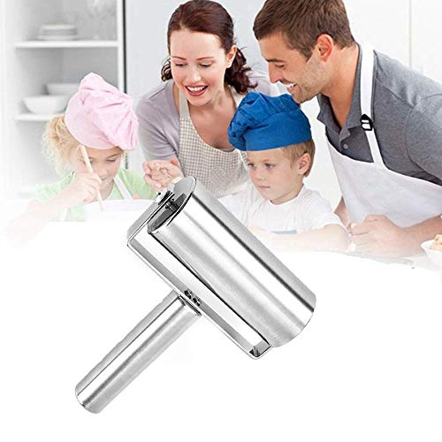 Dough Roller, Rolling Pin Pastry Pizza Fondant Bakers Roller Metal Kitchen Tool For Baking Dough Pizza Cookies, Dumpling Baking Rolling Pin(1) #TOP1