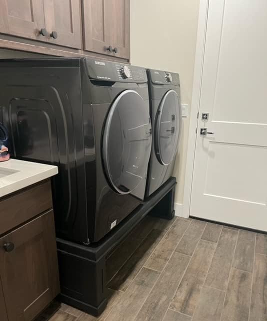 Miniatura 8 de Pedestal para lavadora y secadora  Fabricado en los Estados Unidos  Esta es la solución definitiva para la organización de la lavandería  Diseñado