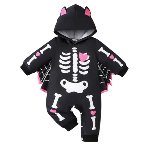 Baby Girl Stuff 3-6 Months Halloween Long Sleeve Romper Prints Cosplay Costume Hoodie 3 to 6 Months Baby Girl - Main Image