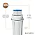 10 x 2.5 inch 10 Micron Pleated Sediment Washable Filter Replacement Cartridge For 10" Whole House Filtration System Compatible W50PE WFPFC3002 SPC-25-1050 FM-50-975 ECP5-10 3WH-STDPL-F02 (10 Pack)