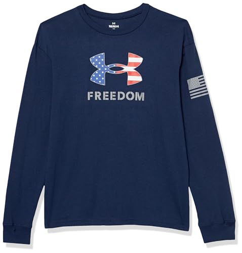 Under Armour Boys' Freedom Logo Long Sleeve