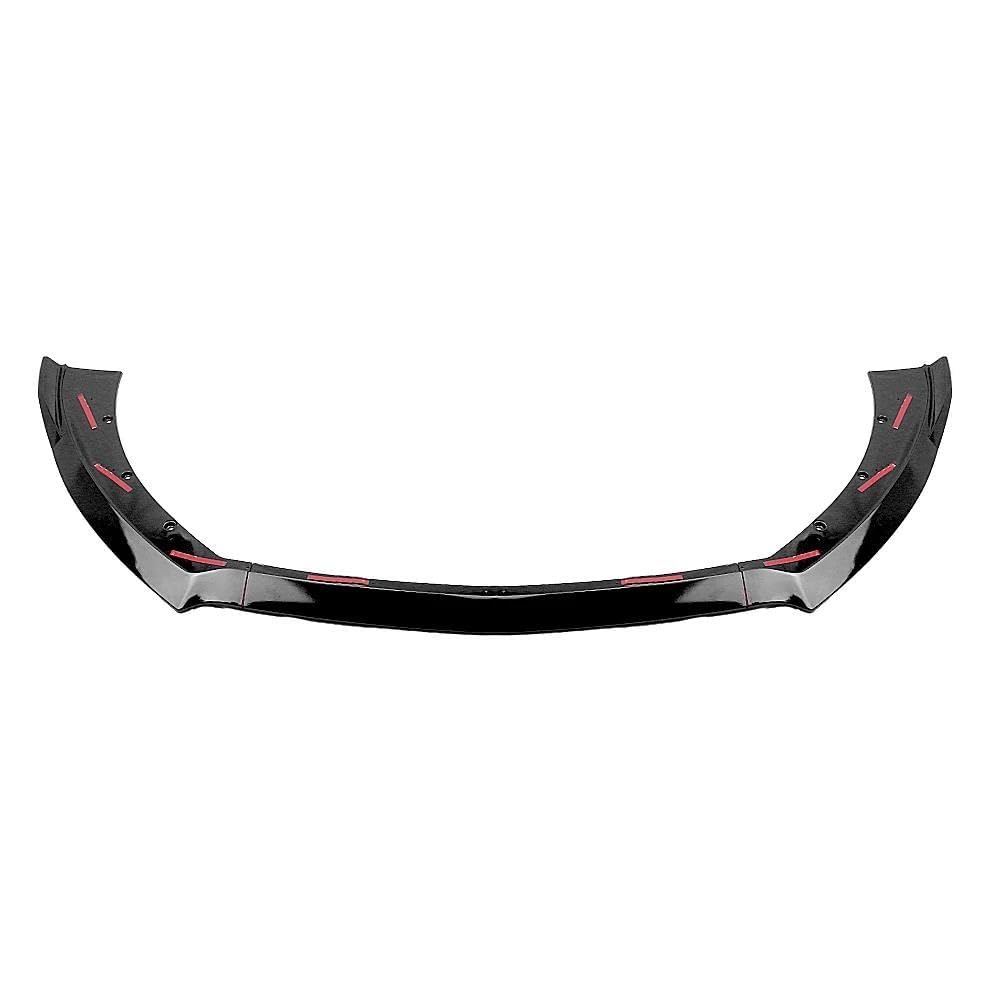 AFSNT Car Front Spoiler Bumper Lip Body Splitter for Mustang GT 2015-2017,ABS Front Spoiler Body Kit Reduced Wind Resistance Improved Driving Stability
