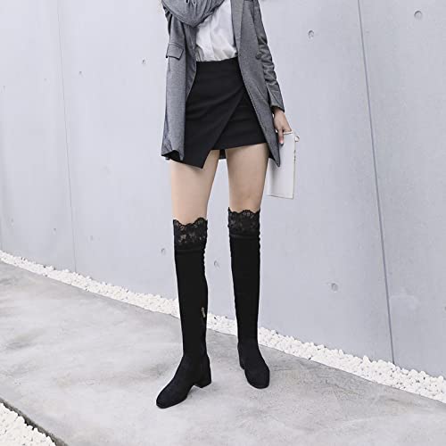 Bottes au-dessus du genou contre le froid : style mode et confort garanti