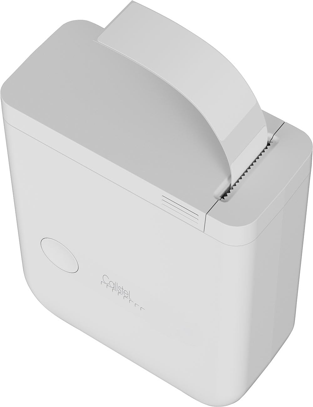 Callstel Etikettendrucker: Mobiler Akku-Thermo-Labeldrucker, 5 Etiketten-Rollen, Bluetooth, App (Etikettendrucker Android, Smartphone)
