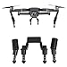 wortek Mavic Pro Landing Gear Landegestell für Drohne Shock Absorber Quadrocopter Bein-Erweiterungen in Schwarz kompatibel mit DJI