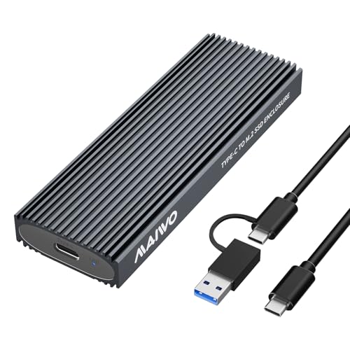 Caja externa para SSD M.2 NVMe SATA USB 3.1 Gen2 10Gbps miniatura 1