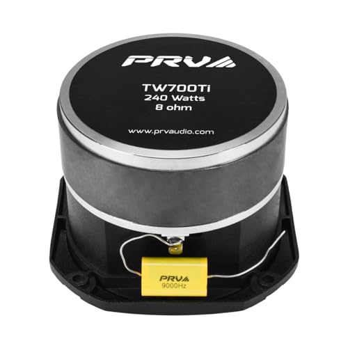 image for PRV AUDIO TW700Ti 4 Inch Titanium Bullet Tweeter TW700Ti 240 Watts, 8 