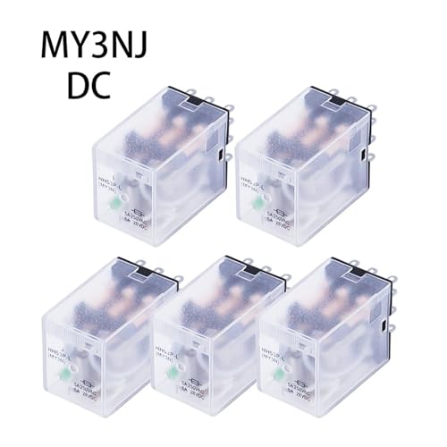 Relé de potencia HH53P 11Pin con bobina de cobre DC36V pack de 5 unidades para control eléctrico 2